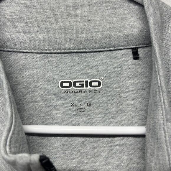 Ogio Endurance Full Zip Jacket Sweatshirt Size XL XLarge Gray FMC - Picture 2 of 5